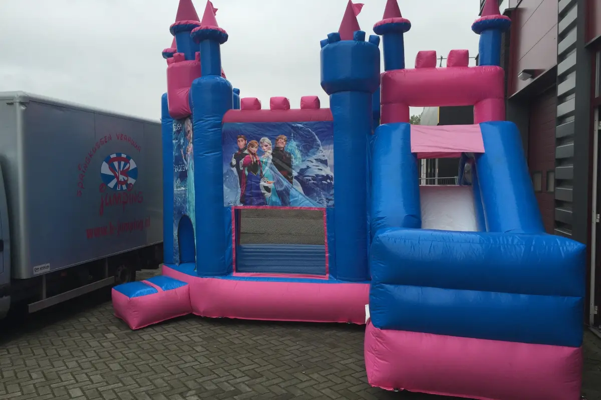 Blauw Frozenkasteel